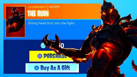 How To Unlock The "RUIN" Skin For FREE In Fortnite!