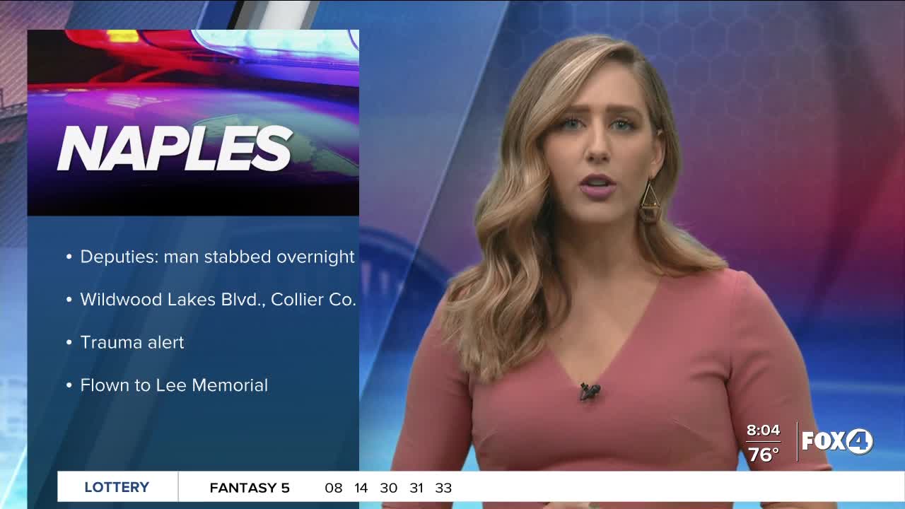 Man stabbed in Collier County