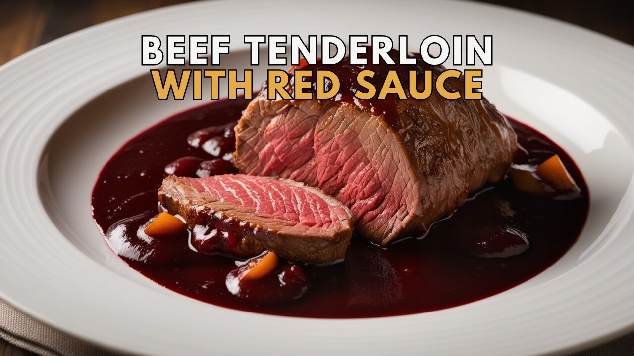 Beef Tenderloin With Red Wine Sauce A Showstopper You Can Master