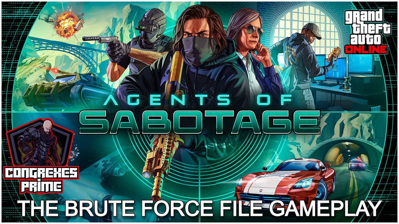 GTA 5 NEW DLC Agents of Sabotage Mission: The Brute Force File