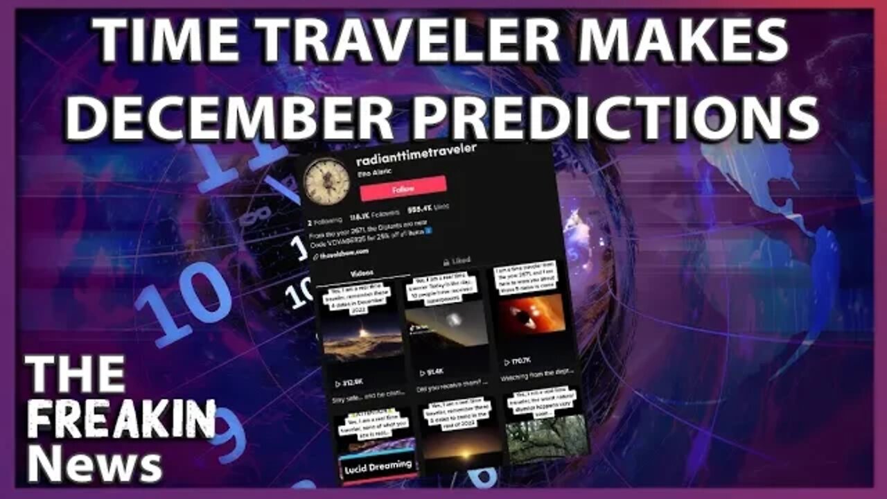 TikTok Time Traveler Eno Alaric Makes Four Major Predictions For December