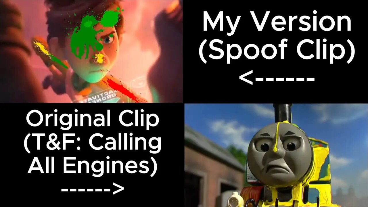 Thomas & Friends: Calling All Engines Clip Comparison (My Version VS Original Clip)