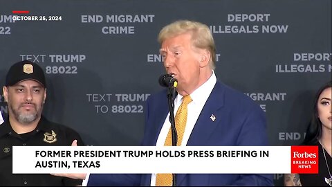 Alexis Nungaray—Mother Of Girl Killed By Illegal Immigrants—Rips Harris At Trump Texas Event