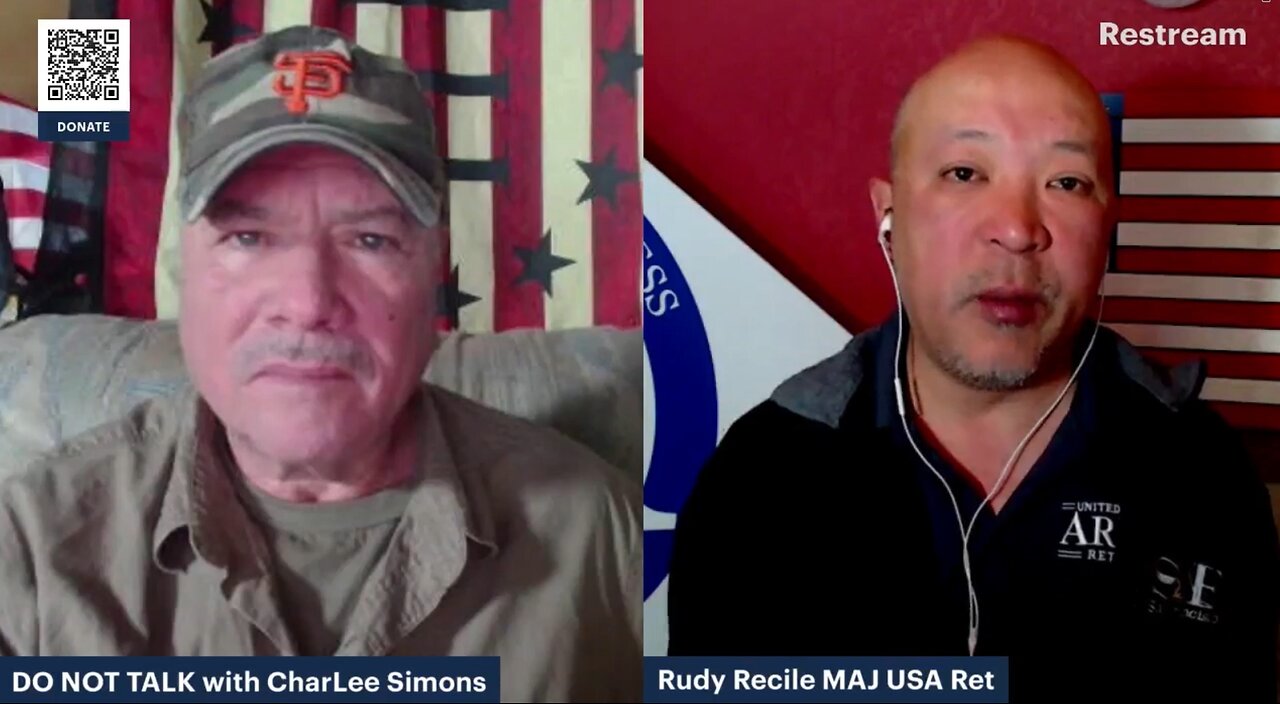 DO NOT TALK with U.S. Army Major (RET) RUDY RECILE (RudyForUSCongress.com)