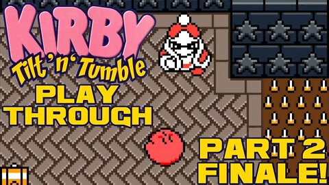 Kirby Tilt 'n' Tumble - Part 2 Finale! - Game Boy Color Playthrough 😎Benjamillion