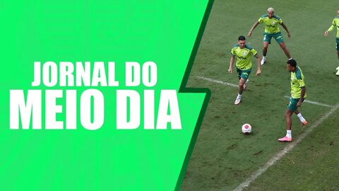 JORNAL DO MEIO DIA - AO VIVO! INFORMAÇÕES DO PALMEIRAS SE PREPARANDO PARA OITAVAS DA LIBERTADORES