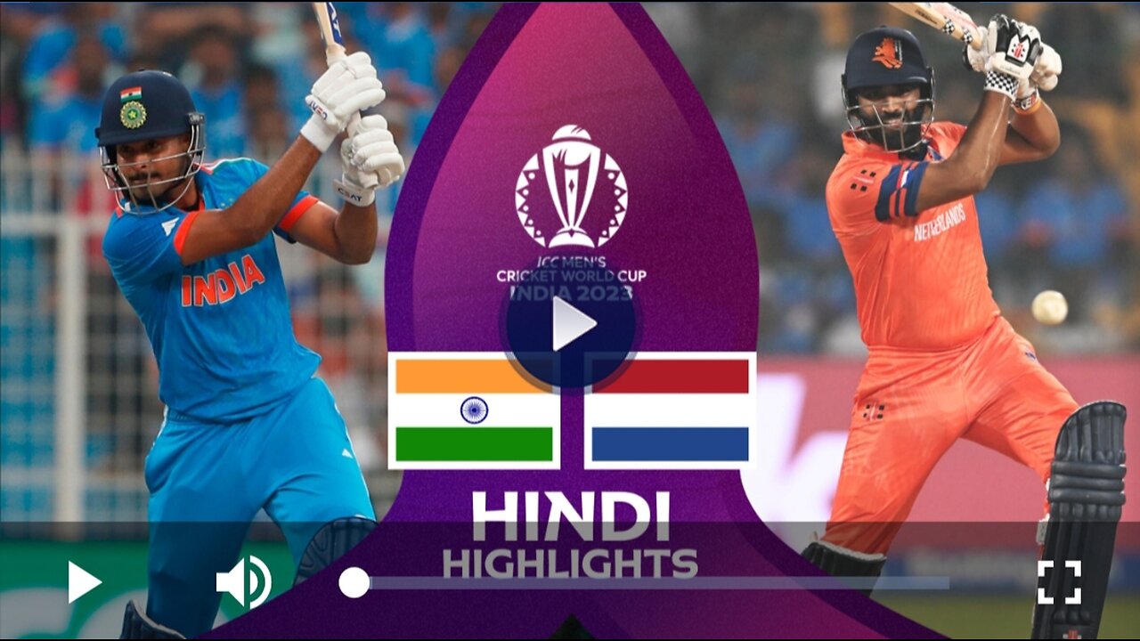 India v Netherlands | Hindi Highlights | CWC23