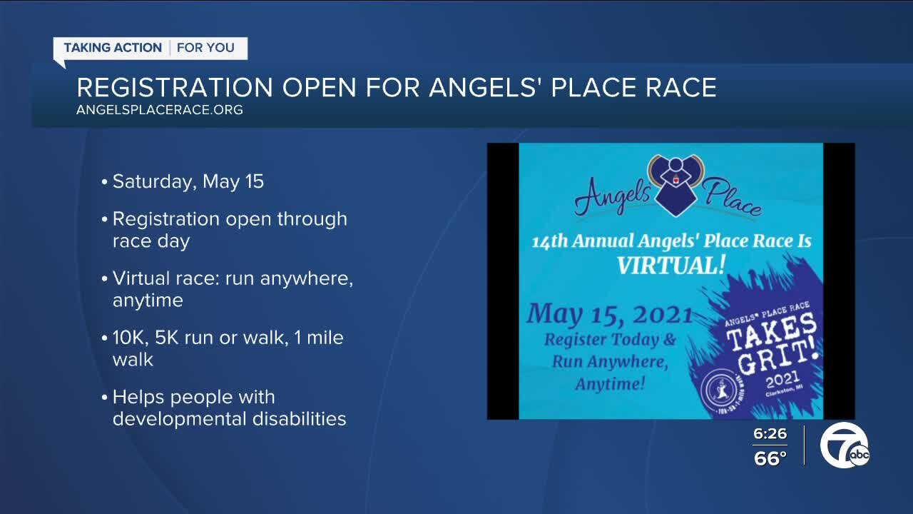 Registration still open for Angels' Place virtual race