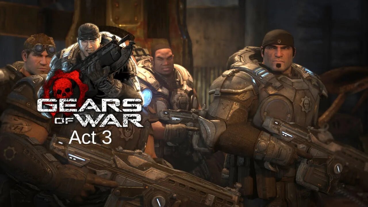 Gears Of War Gameplay Walkthrough Playthrough Act 3 - No Commentary (HD 60FPS)
