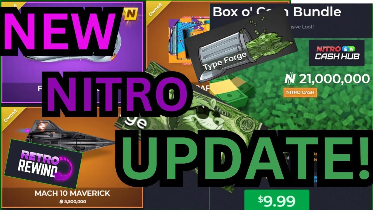 A CRAZY NEW NITRO TYPE UPDATE!