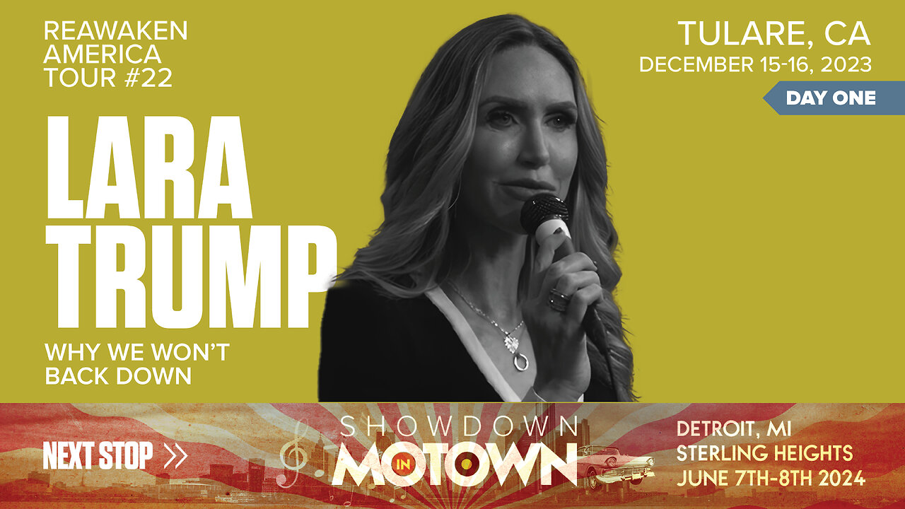 ReAwaken America Tour | Lara Trump | Why We Won’t Back Down