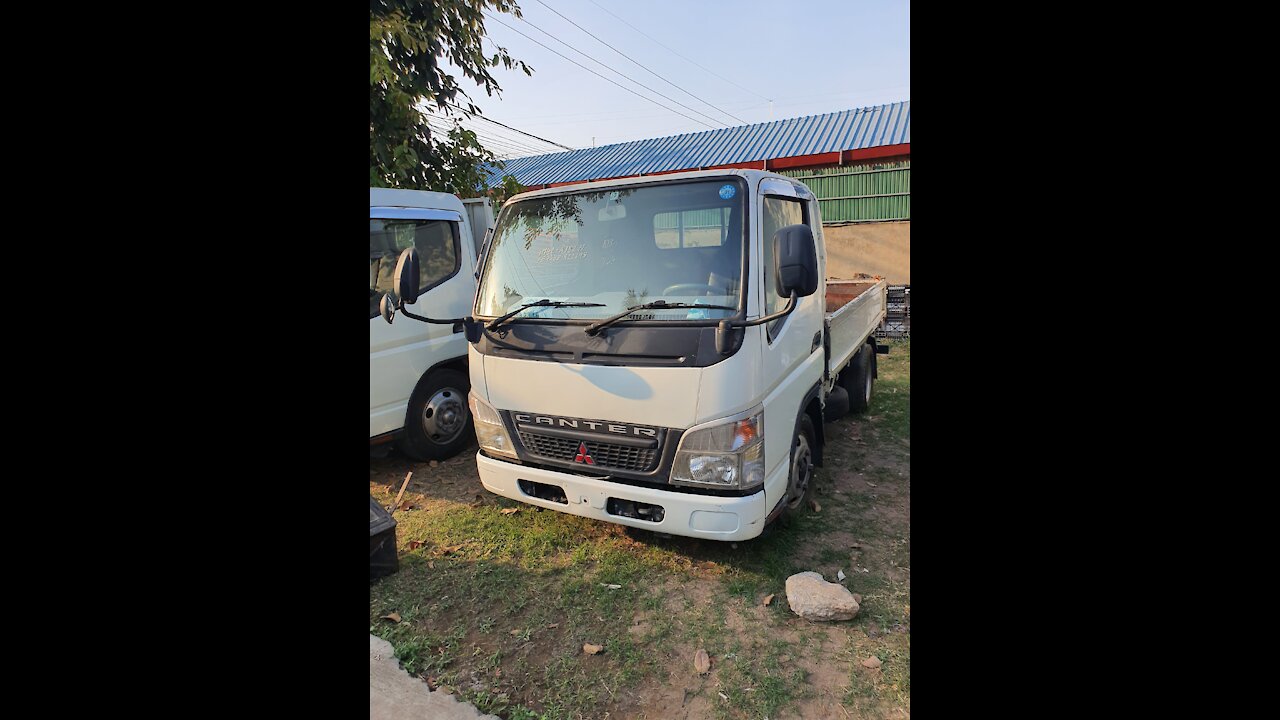 លក់ឡានដឹកជប៉ុន មួយទឹក 2តោន USED MITSUBISHI CANTER TRUCK 2T | JAPAN USED TRUCK