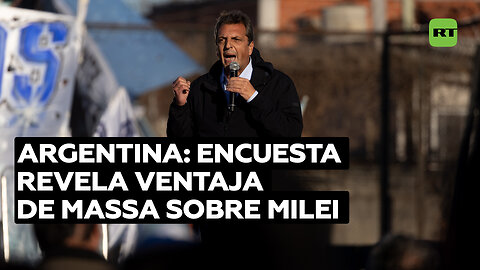 Elecciones en Argentina: Massa lidera las encuestas