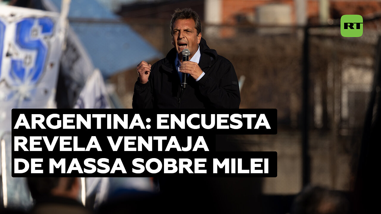 Elecciones en Argentina: Massa lidera las encuestas