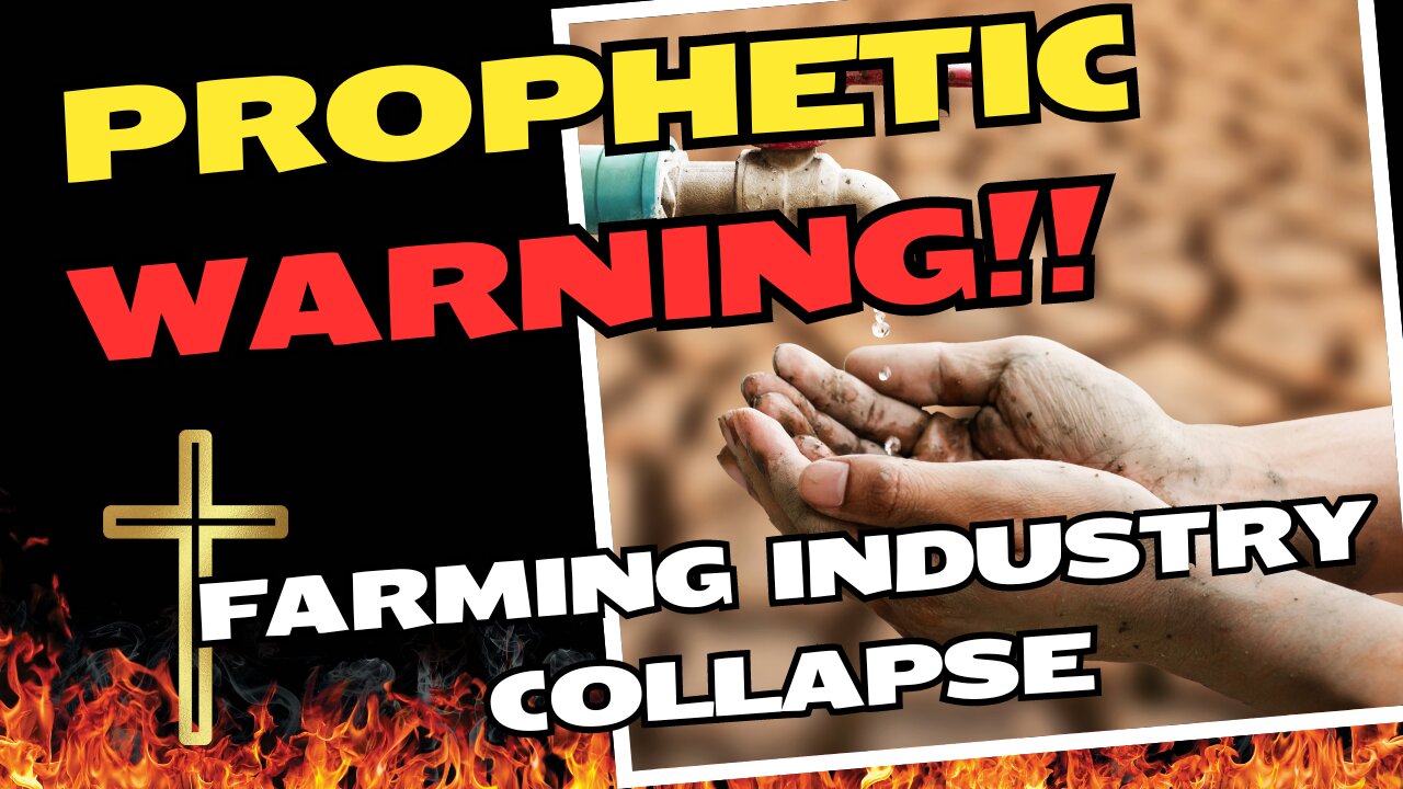 CRYPTIC PROPHETIC NEWS!! THE LORD WARNS OF THE COLLAPSE OF THE FARMING INDUSTRY IN THE USA