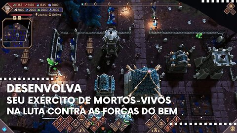 NecroCity - Guie e Desenvolva seu Exército de Mortos-Vivos na Luta Contra as Forças do Bem