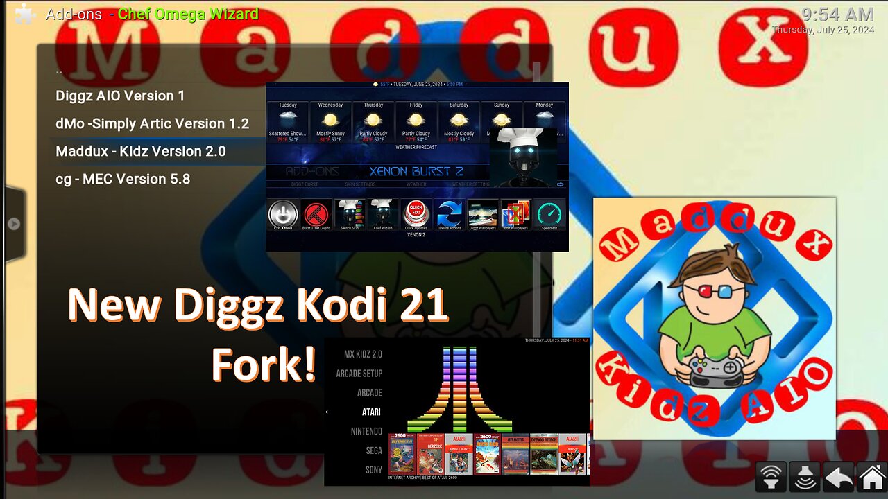 Finally a Diggz Kodi Fork with a built-in Wizard!