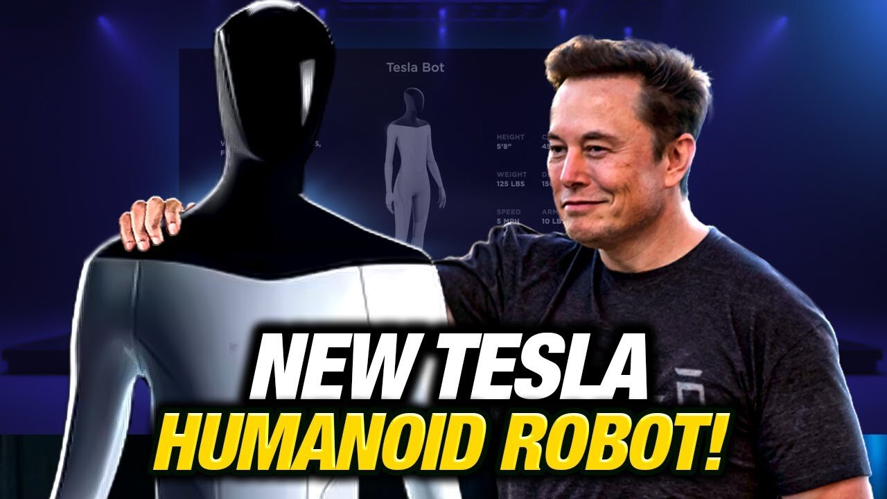 NEW TESLA HUMANOND ROBOT IS HERE I, ROBOT WILL SMITH WAS TELLING US SOMETHING