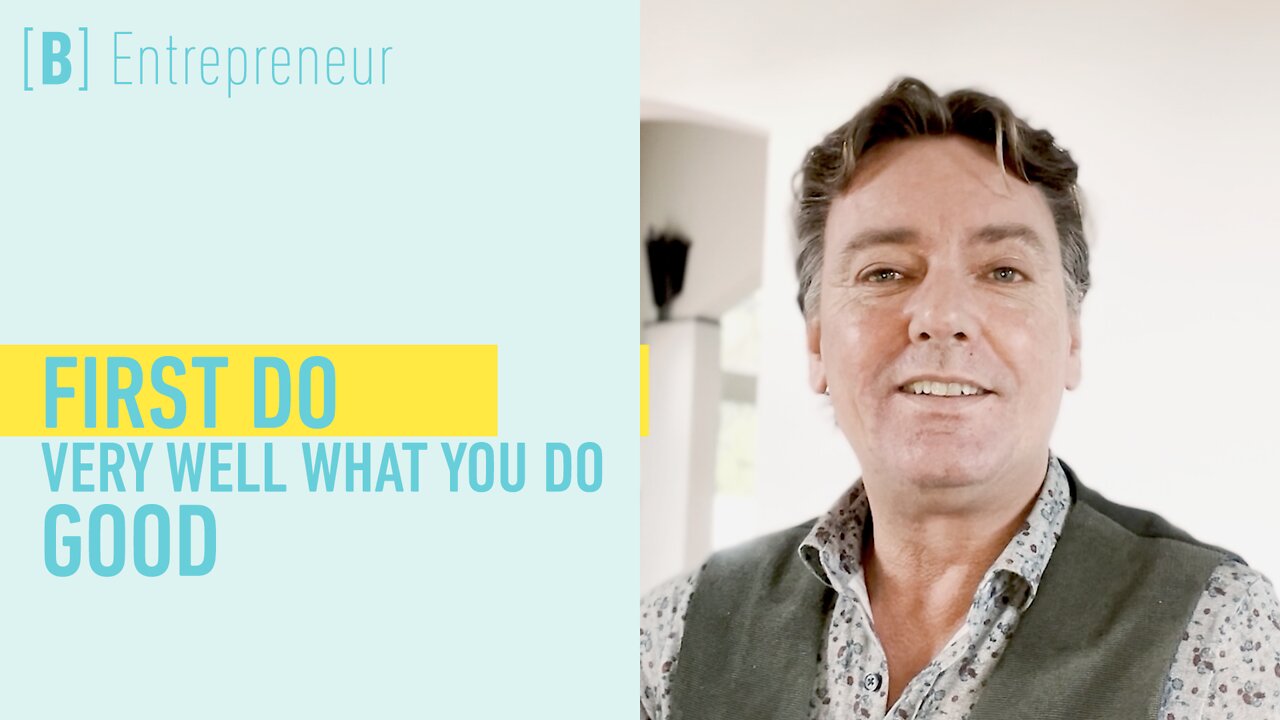 First do very well what you are good at before you start to promote yourself_