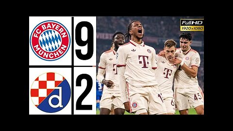 Bayern Munich vs Dinamo Zagreb (9_2)harry kane super hatrick Highlights UEFA Champions League 24_25