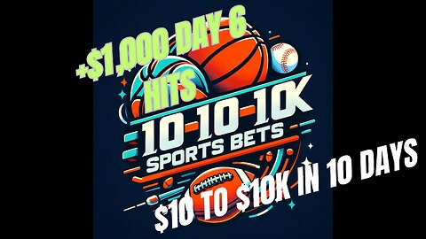 🤑Day 6 was a banger!!!🤑Building the Bank $50 at a time!NOW WE RUN IT BACK!!!