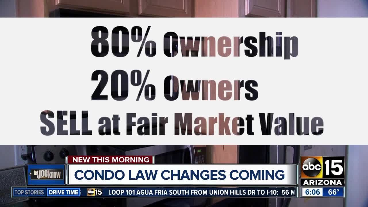 Arizona condo law changes coming
