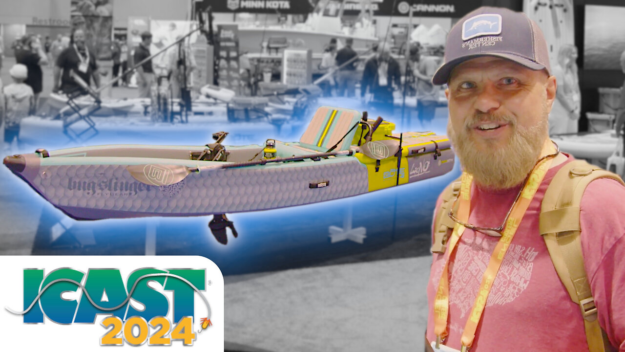 This inflatable pedal powered kayak is CRAZY | ICAST 2024