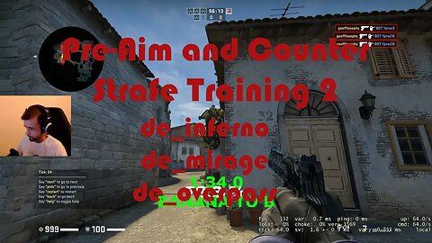 Pre Aim Training 2 - Inferno, Mirage, Overpass