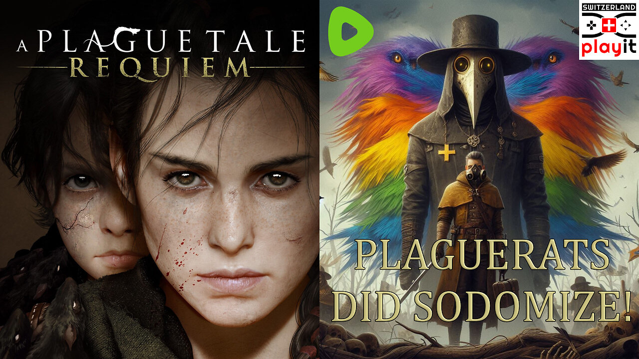 🔴 LIVE - SODOMYWEEK! A Plague Tale - Requiem - Will The Gay Rats Win? (part2)