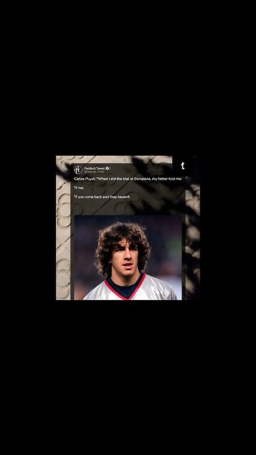 ′′Carles PuyolMy father informed me during the trial in Barcelona: