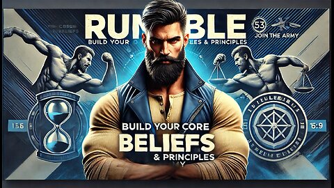 Build your core beliefs and principles