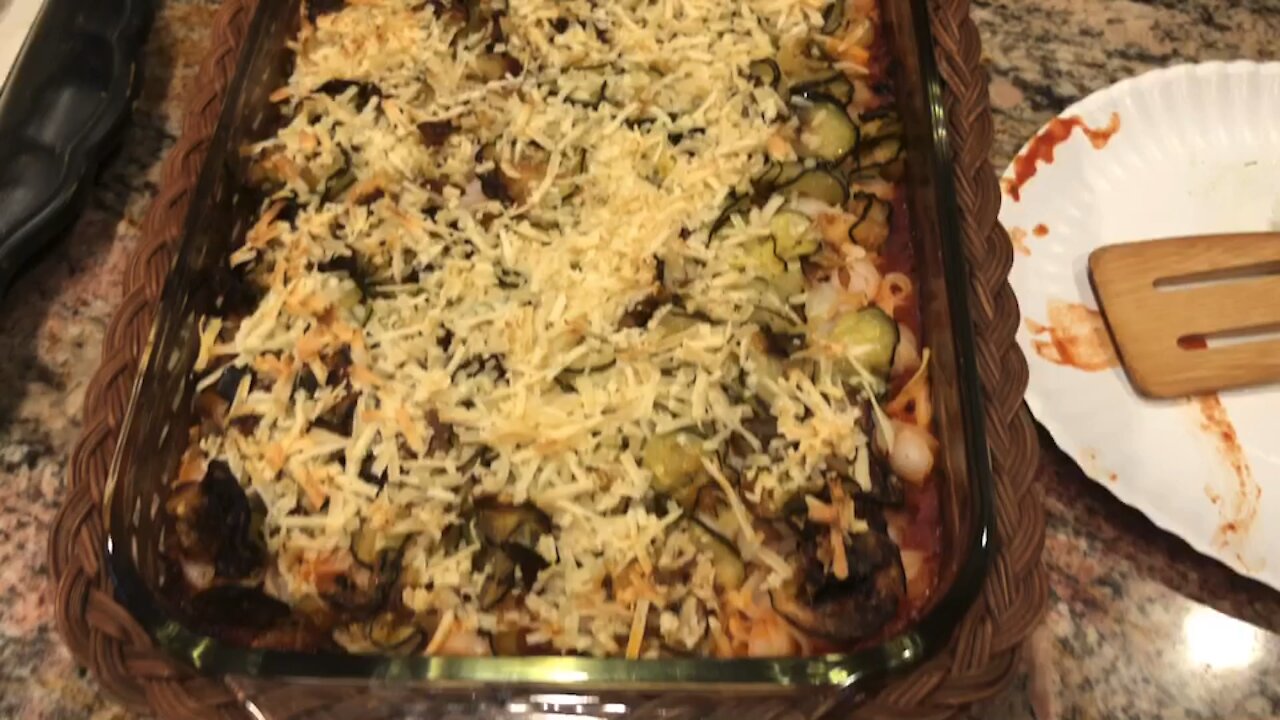 Roasted Zucchini Casserole Dish