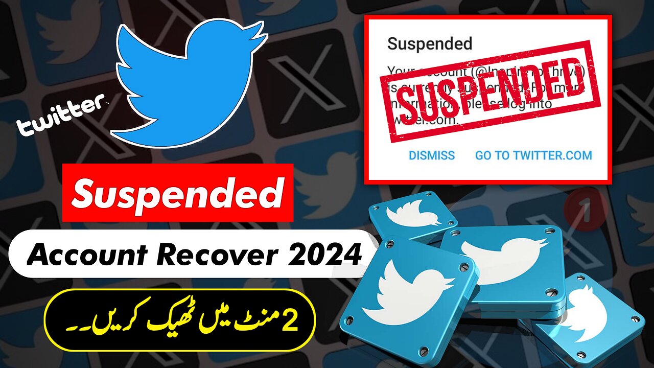 Twitter Suspended account ✅Unsuspend 2024 | Twitter Account Recovery #twitter #accountrecovery