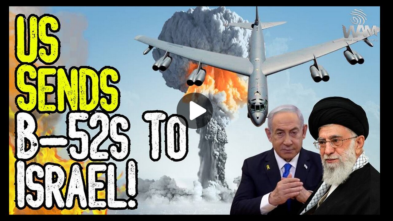 BREAKING NEWS U.S. SENDS B52 BOMBERS TO ISRAEL! - Iran Vows To Strike Israel!