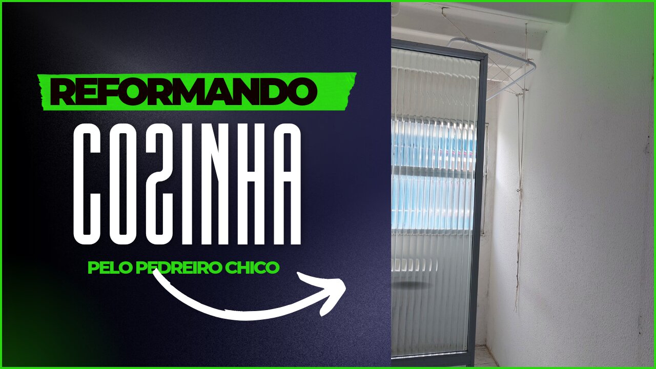 REFORMANDO cozinha de #apartamento