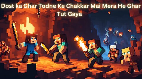 Dost Ka Ghar Todne Ke Chakkar mai Mera He Ghar Tut Gaya|BeingDMonkeyGamer