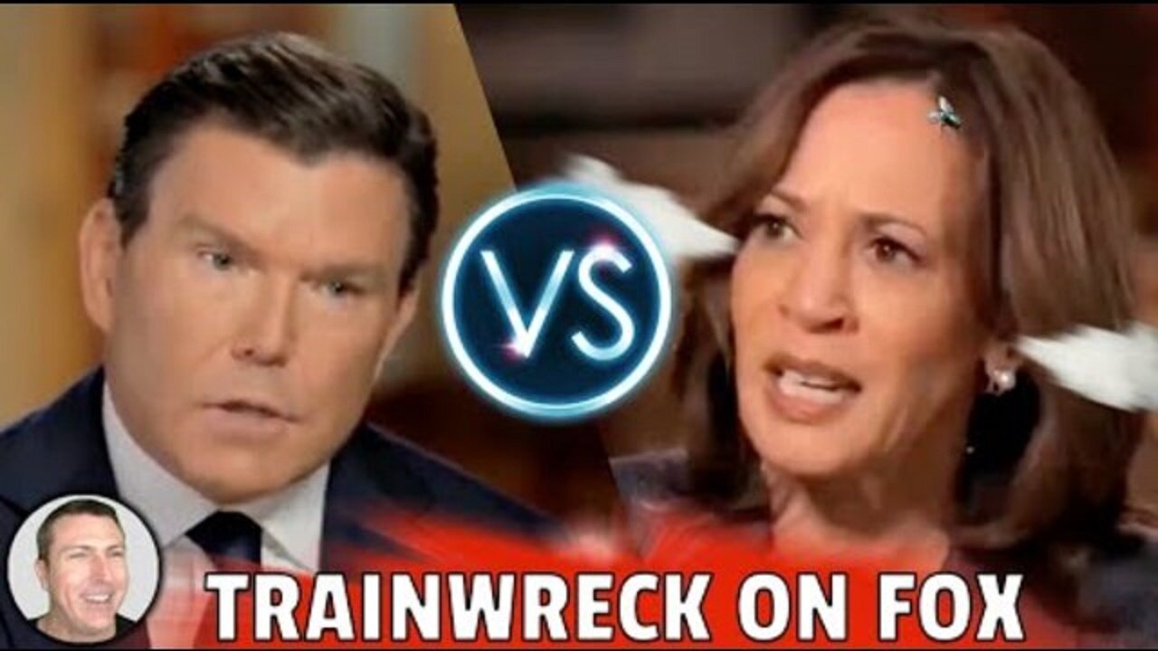 Kamala’s Fox News Interview Trainwreck! Bret Baier Humiliates Her By Just Asking Relevant Question..