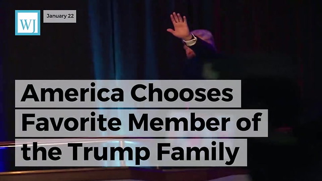 America Chooses Favorite Member Of The Trump Family After Their First Year In The White House