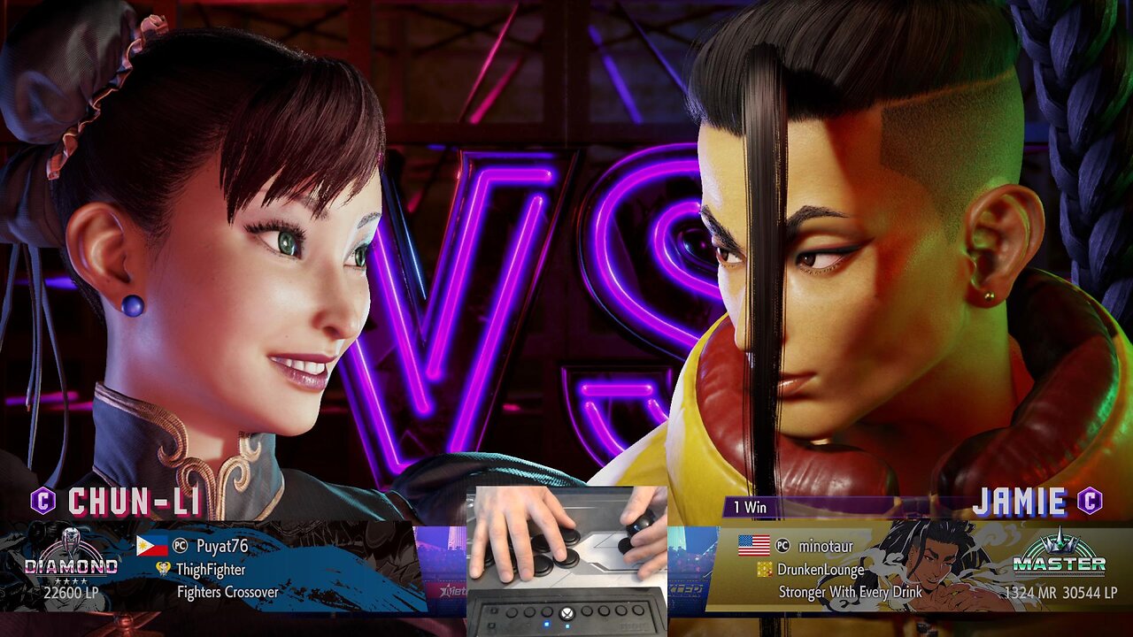 Kuya Kalbo SF6 Casual Match Roundup. Chun Li 4-star Diamond Rank [Hori Fight Stick]