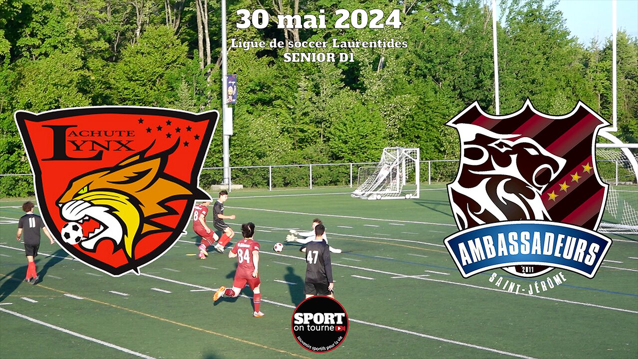 Faits saillants - Match du 30 mai 2024 - Lynx de Lachute vs Ambassadeurs St-Jérôme