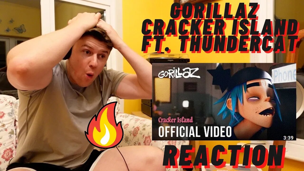 IRISH GUY REACTS Gorillaz - Cracker Island ft. Thundercat (Official Video)