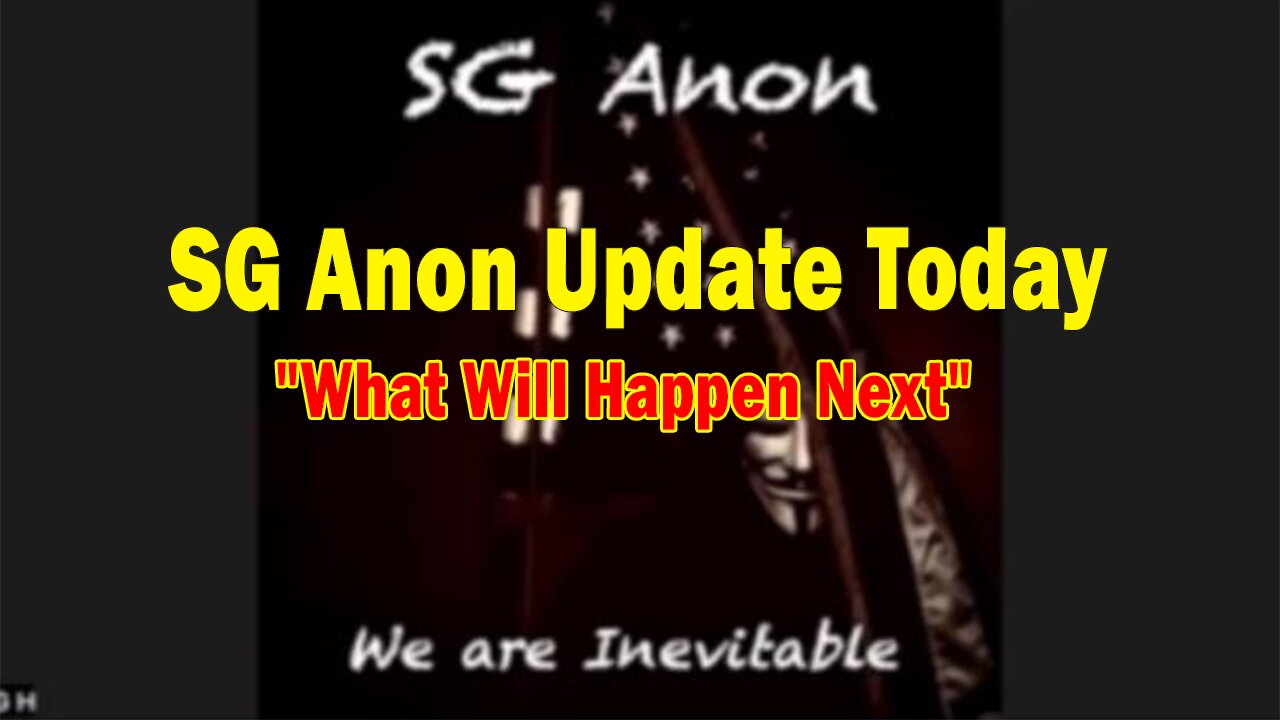 SG Anon Update Today Apr 16: "What Will Happen Next"