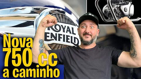 AGORA LASCOU: NOVA ROYAL ENFIELD 750cc A CAMINHO