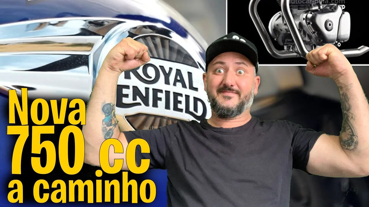 AGORA LASCOU: NOVA ROYAL ENFIELD 750cc A CAMINHO