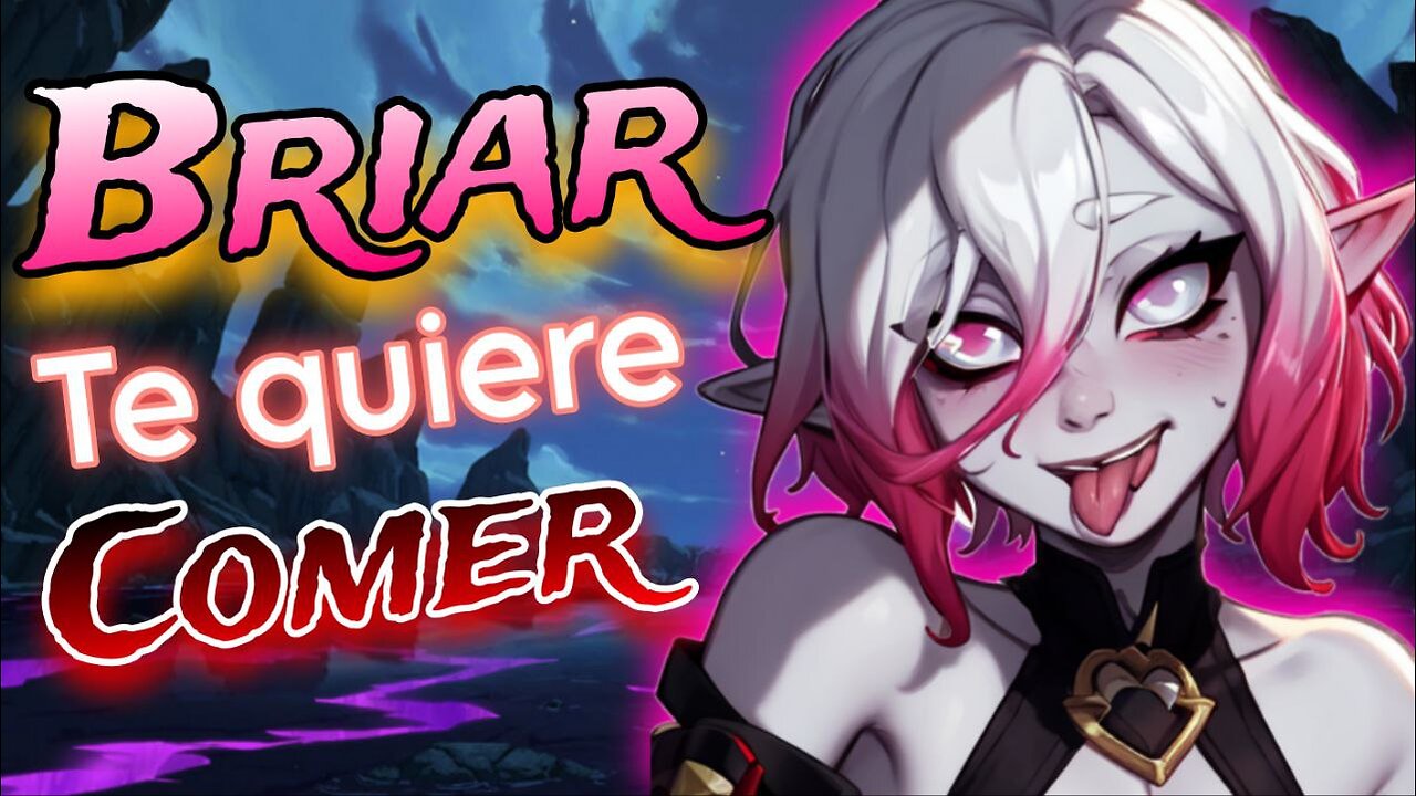 ASMR ROLEPLAY 🦇 La VAMPIRA Briar te quiere COMER 🥵 League of Legends