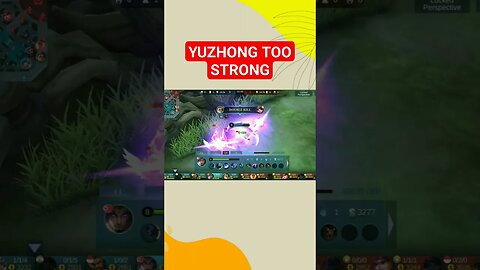 YUZHONG TOO STRONG #ml #mobilelegend #mlbb #shorts #omletarcade #mobilelegendsadventure