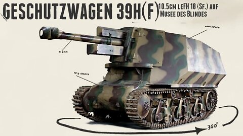 Geschützwagen 39H(f) - Walkaround - Saumur Tank Museum.