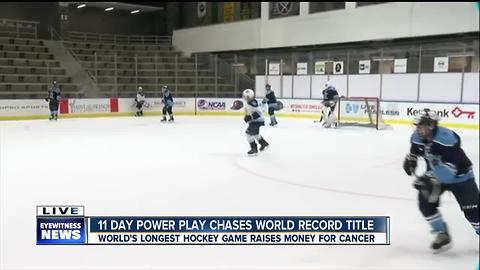 Players hit the ice for the 11-Day Power Play