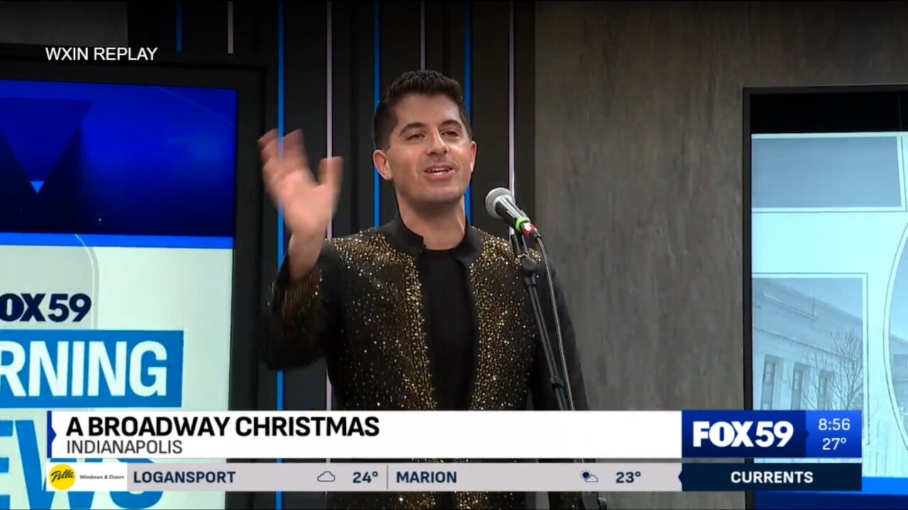 December 14, 2024 - Anthony Nunziata Brings 'A Broadway Christmas' to Indianapolis