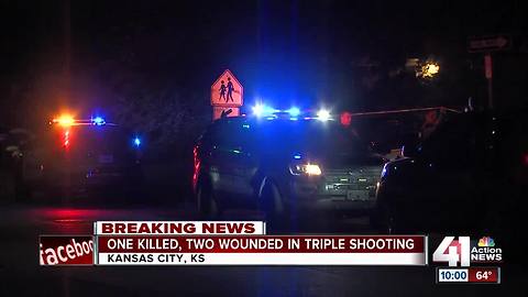 1 dead, 2 injured in KCK triple shooting